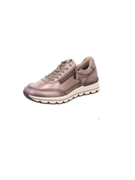 Sneakersy Tamaris skórzane brązowe