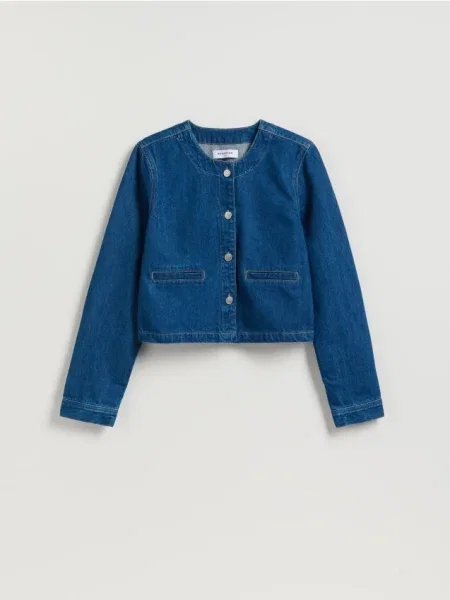 Reserved Sacou de blugi albastru