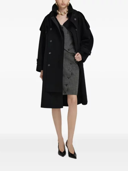 Top Ferragamo de lână gri
