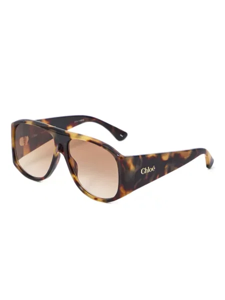 Ochelari de soare Chloé cu gradient maro