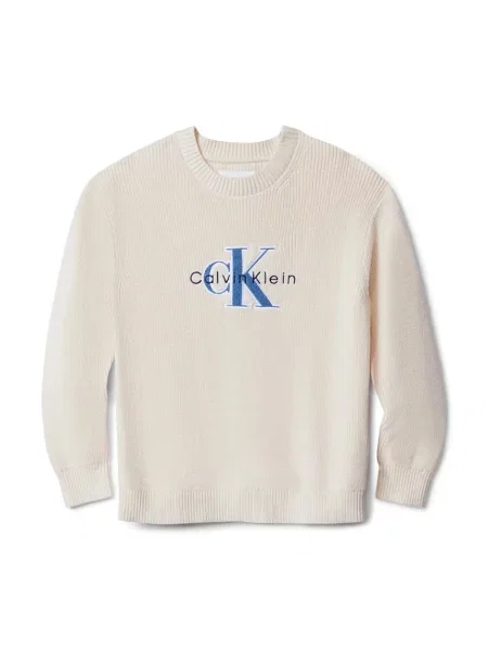 Calvin Klein Jeans Dječji pulover bež