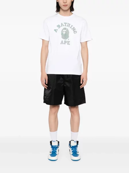 Raštuotas marškinėliai A Bathing Ape® balta