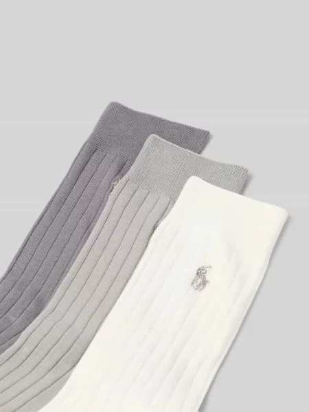 Skarpety z mieszanki bawełny w zestawie 3 szt. Polo Ralph Lauren