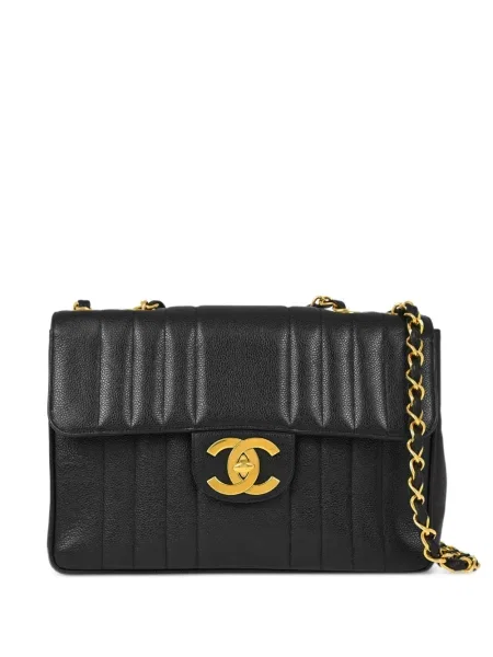 Klasická kabelka Chanel Pre-owned černá