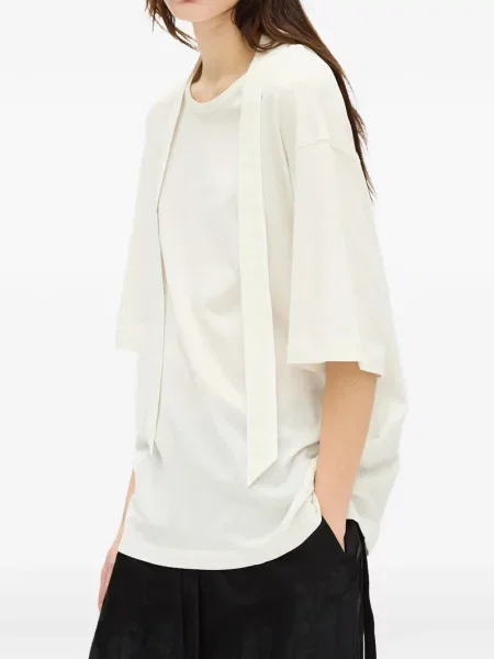 Tricou Ann Demeulemeester din jerseu