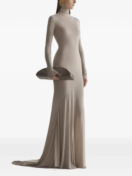 Rochie Mugler din jerseu de costum