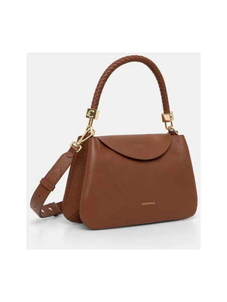 Torebka crossbody Coccinelle brązowa