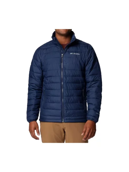 Columbia Kurtki Mężczyzna L Powder Lite II Jacket niebieski