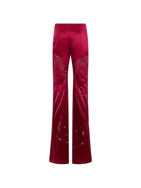 Pantaloni Alberta Ferretti roz
