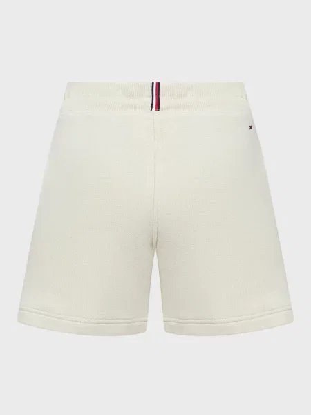 Махрові міні спортивні шорти Tommy Hilfiger бежеві