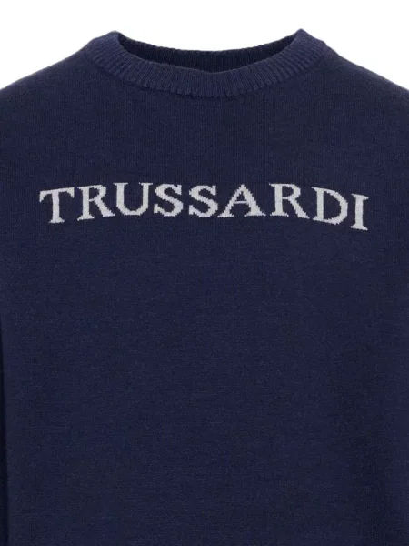 Sweter dziecięcy Trussardi niebieski