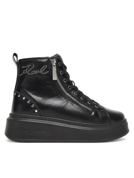 Sneakersy KARL LAGERFELD čierna