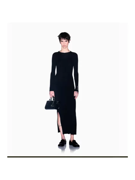 Sukienka midi Armani Exchange czarna