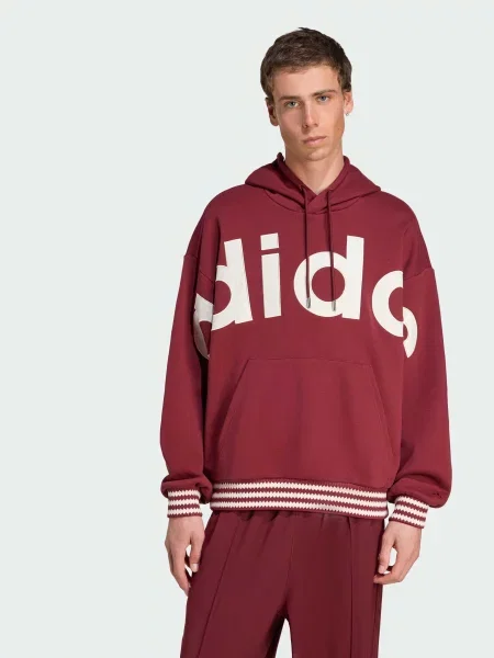 Худі adidas бордовий
