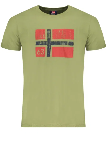 Tricou Norway 1963 scurt verde