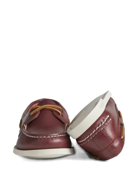Pantofi Sperry Top-sider din piele roșu