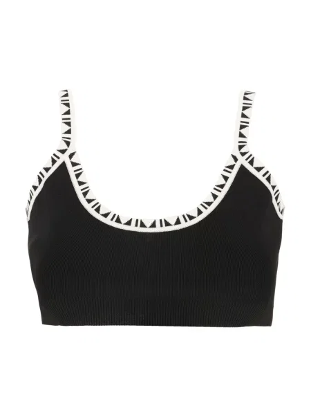 Stanik sportowy Versace czarny