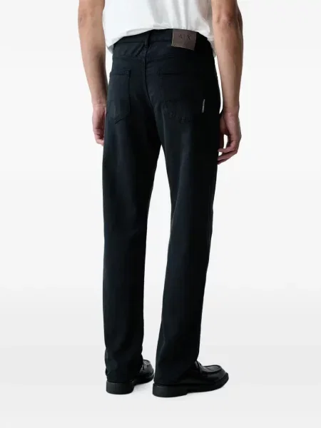 Blugi Armani Exchange cu autograf albastru