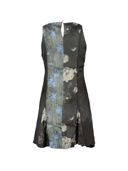 Rochie mini Desigual cu model floral cu imagine negru