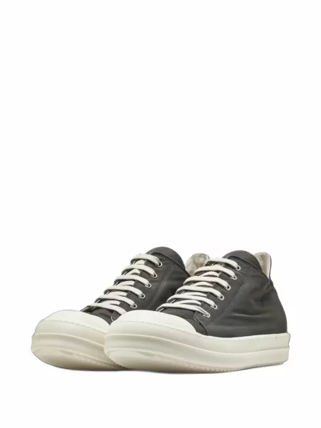 Sneakers Rick Owens Drkshdw με κορδόνια με δαντέλα γκρι