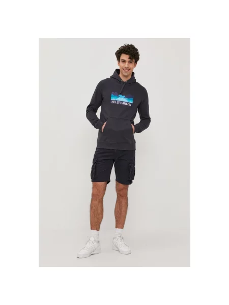 Bluza z kapturem Helly Hansen szara
