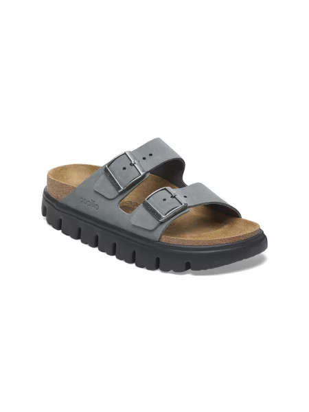 Chunky sandály Birkenstock šedé