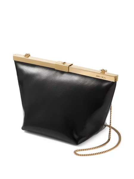 Geantă plic Jimmy Choo negru