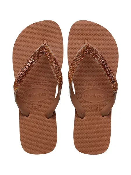 Top Havaianas brązowy