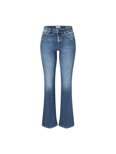 Spodnie Cambio retro dzwony niebieskie