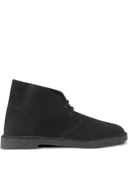 Ghete desert Clarks din piele de căprioară negru
