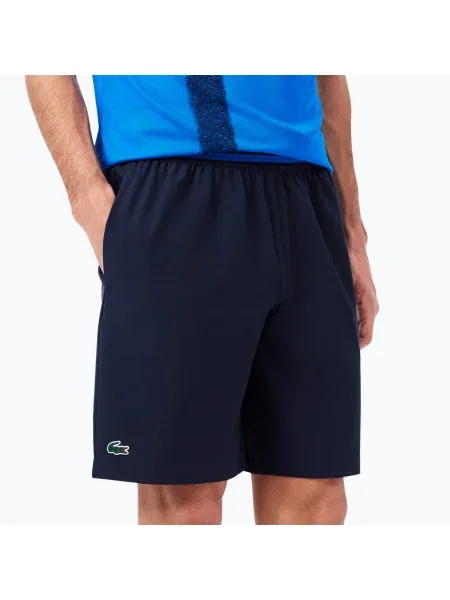 Pantaloni scurți de tenis Lacoste pentru bărbați marin/albastru țigănesc albastru