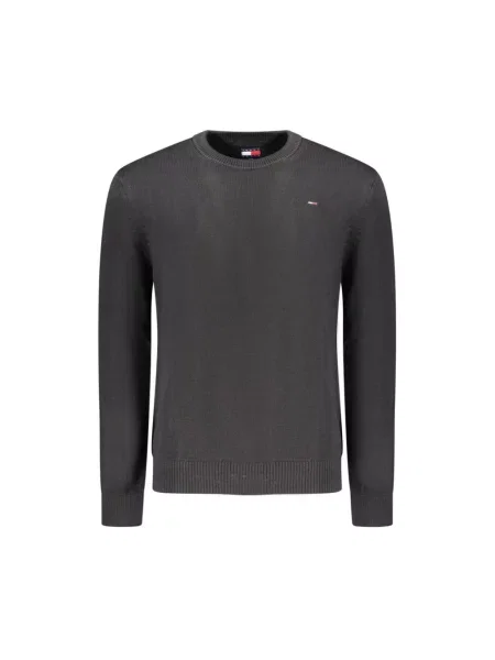 Tommy Jeans sweter lekki czarny
