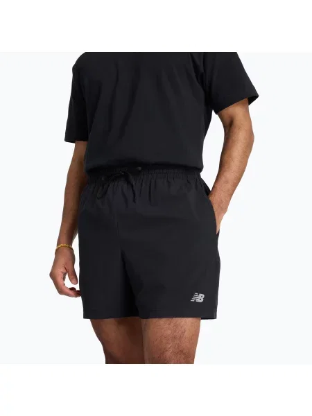 Pantaloni scurți de alergare New Balance Sport Essential 5" pentru bărbați negri