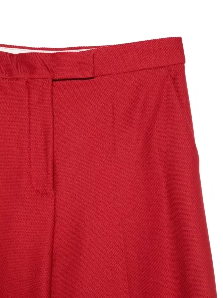 Pantaloni Max Mara roșu