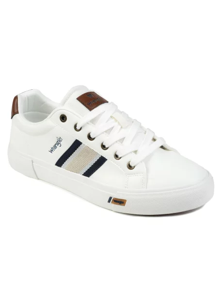 Buty sportowe do chodzenia Wrangler LOGAN LOW białe