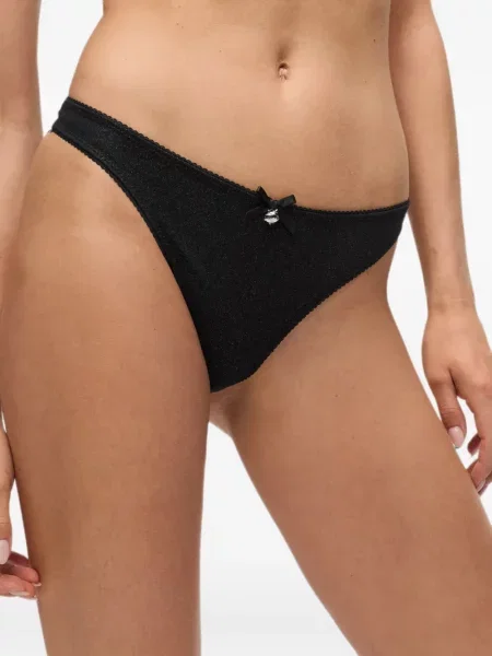 Chiloți tanga Karl Lagerfeld negru