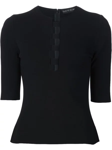 Bluzka David Koma czarna