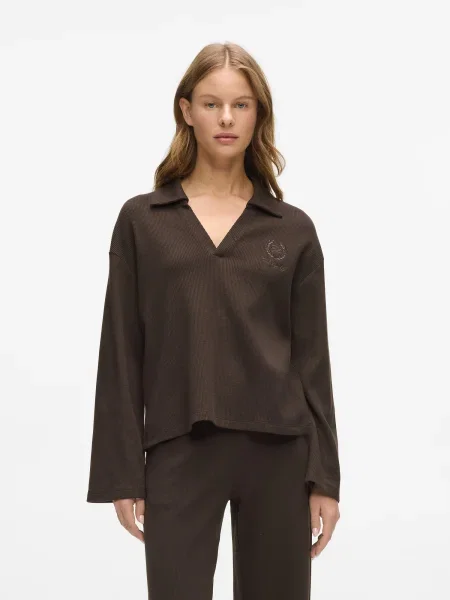 Karl Lagerfeld Tricou închis maro