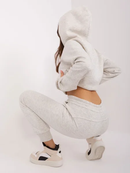 Komplet dresowy Ex Moda szary