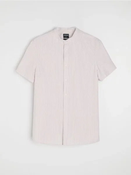 Sinsay koszula w paski beżowy