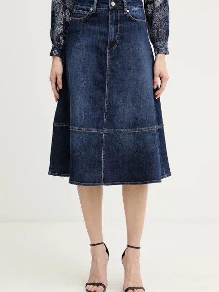 IBlues fustă jeans AFA albastru