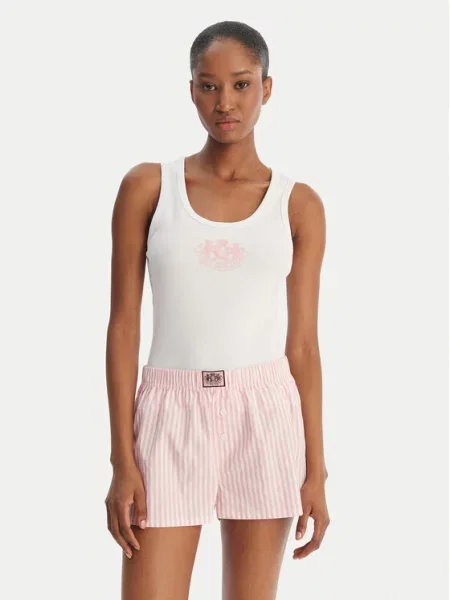 Juicy Couture Pidžama Dog Crest ružičasta
