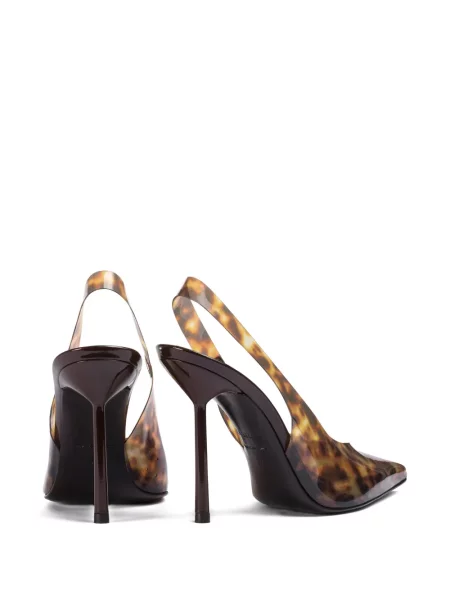 Pantofi cu toc Le Silla slingback maro