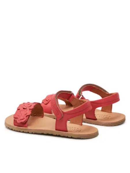 Basutės Froddo Barefoot Flexy Flowers S raudona