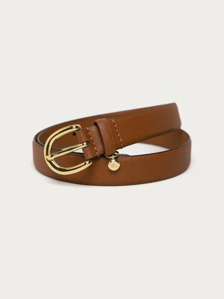 Lauren Ralph de piele maro