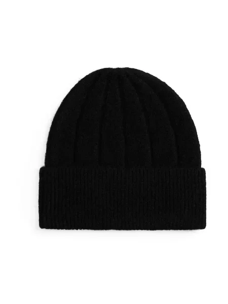 Tommy Hilfiger Căciulă cu adaos de lână negru