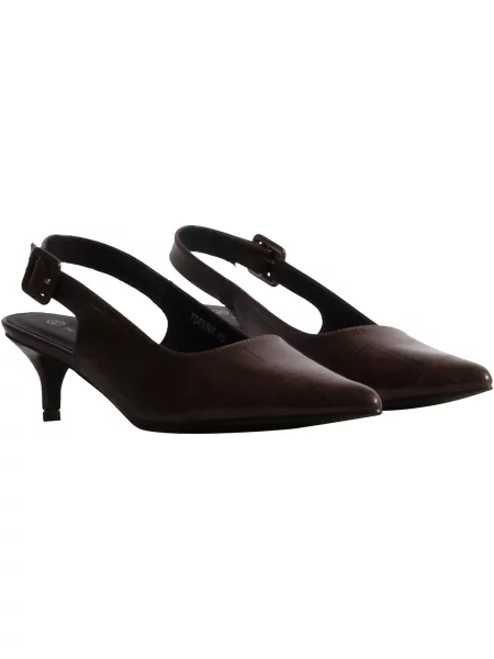 Pantofi The Divine Factory maro