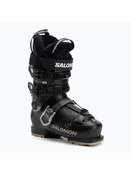 Încălțăminte de schi pentru femei Salomon S/Pro Sense 70 W GW black/black/oil green negru