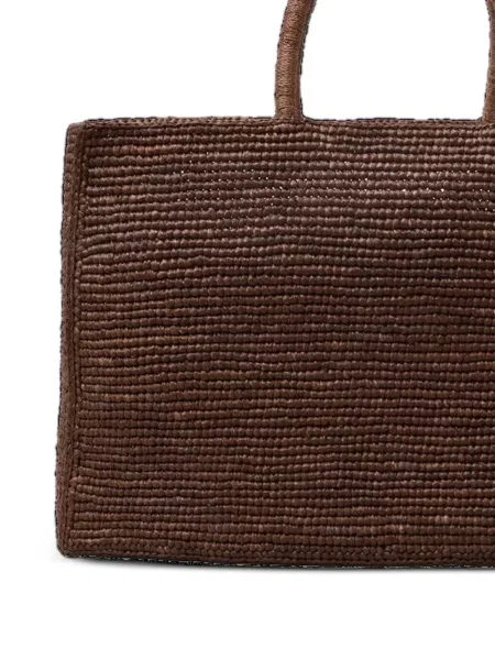 Geantă shopper Lié Studio maro