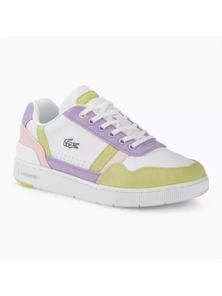 Buty Lacoste white / pink białe